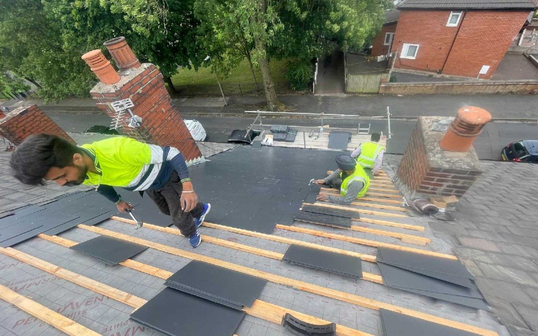 Annual roof inspection on UK residential property