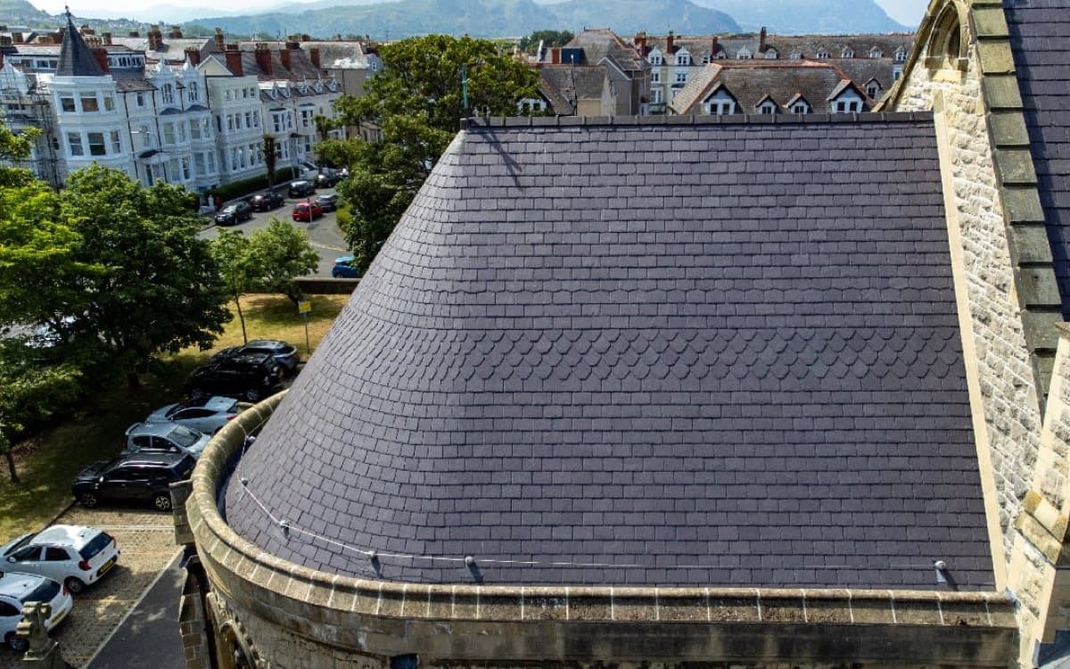 Victorian house with quality slate tiles